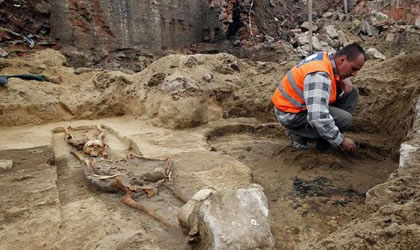 Descubren un 'cementerio de vampiros'