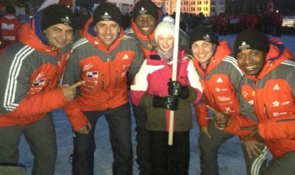 Listos para su estreno en el Mundial de Bobslead, este sbado 26