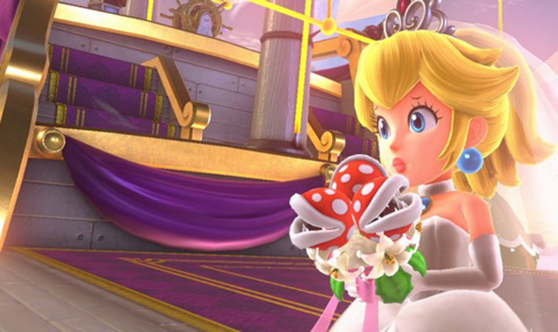 Crean certificados de boda inspirados en Mario y Peach