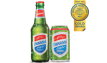 Cerveza Panam obtiene por sexto ao consecutivo medalla de Oro Monde Selection