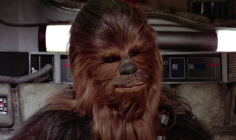Chewbacca encontrar el amor?