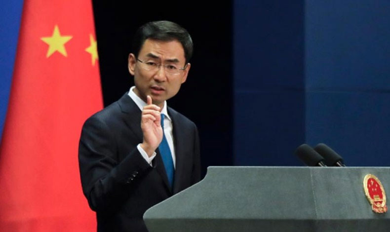 China considera llamado a consultar como un acto irresponsable