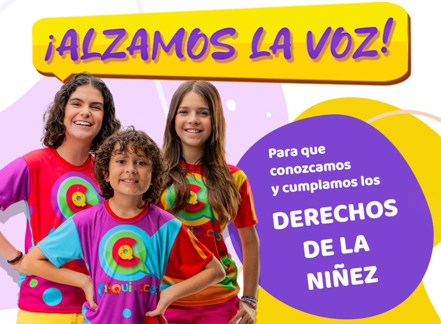 CHIQUITICOS presenta su cancin y campaa ALZAMOS LA VOZ