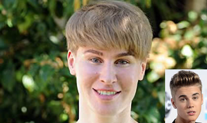 Gast $100,000 para ser Justin Bieber