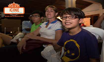 Cine bajo las estrellas en San Miguelito
