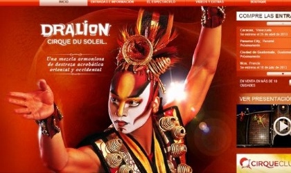 Afortunados a entradas para Cirque du Soleil �Dralion�