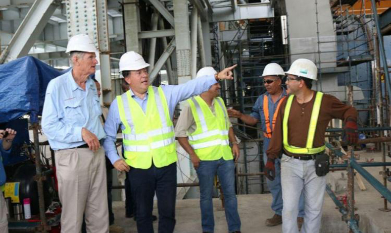 Construccin de la planta Cobre Panam avanza un 62%