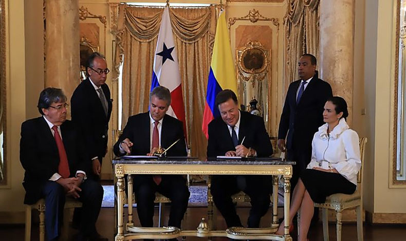 Panam y Colombia confirmaron fuertes lazos que unen a ambas naciones