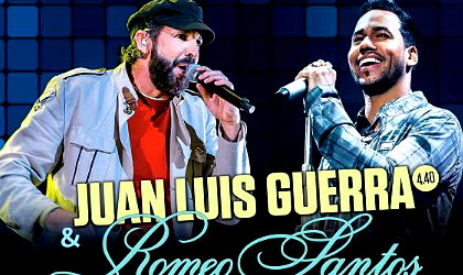 Afortunados a concierto de Juan Luis Guerra y Romeo Santos