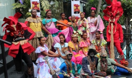 Todo listo para el Festival de Diablos y Congos en Portobelo