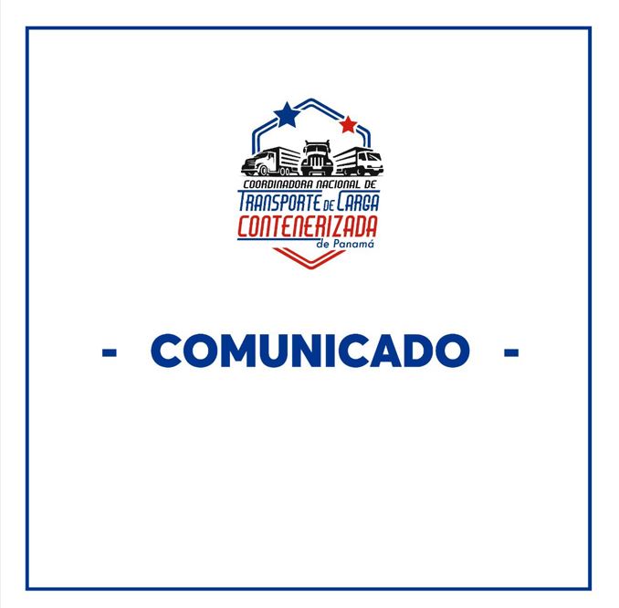 Comunicado de la Coordinadora Nacional de Transporte de Carga