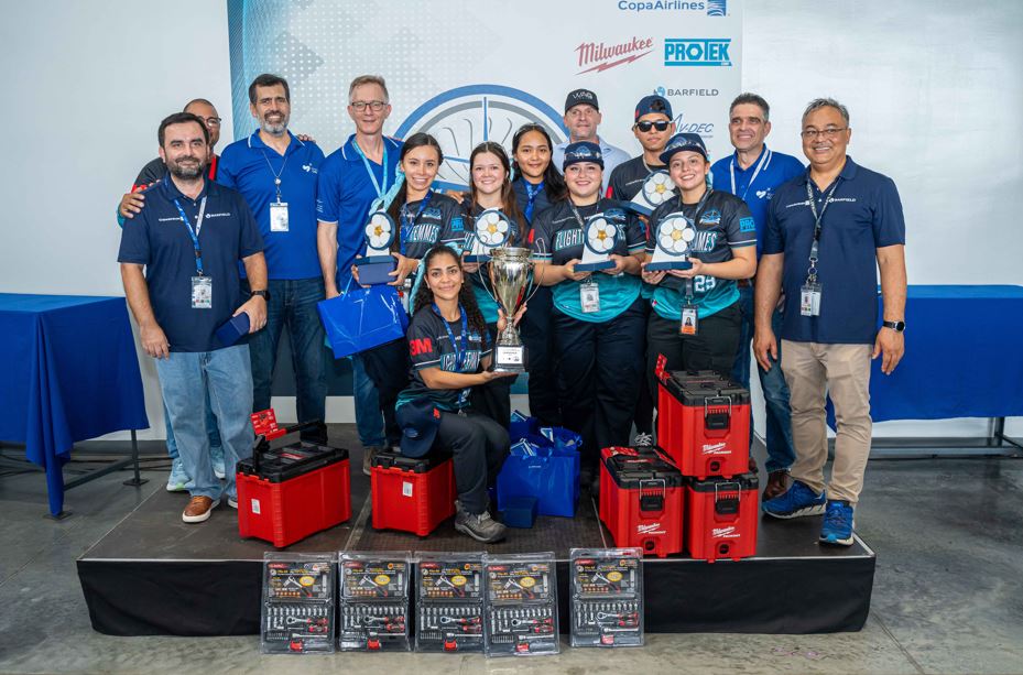 Copa Airlines celebra el da del Tcnico de Mantenimiento Aeronutico con la competencia Maintenance Master