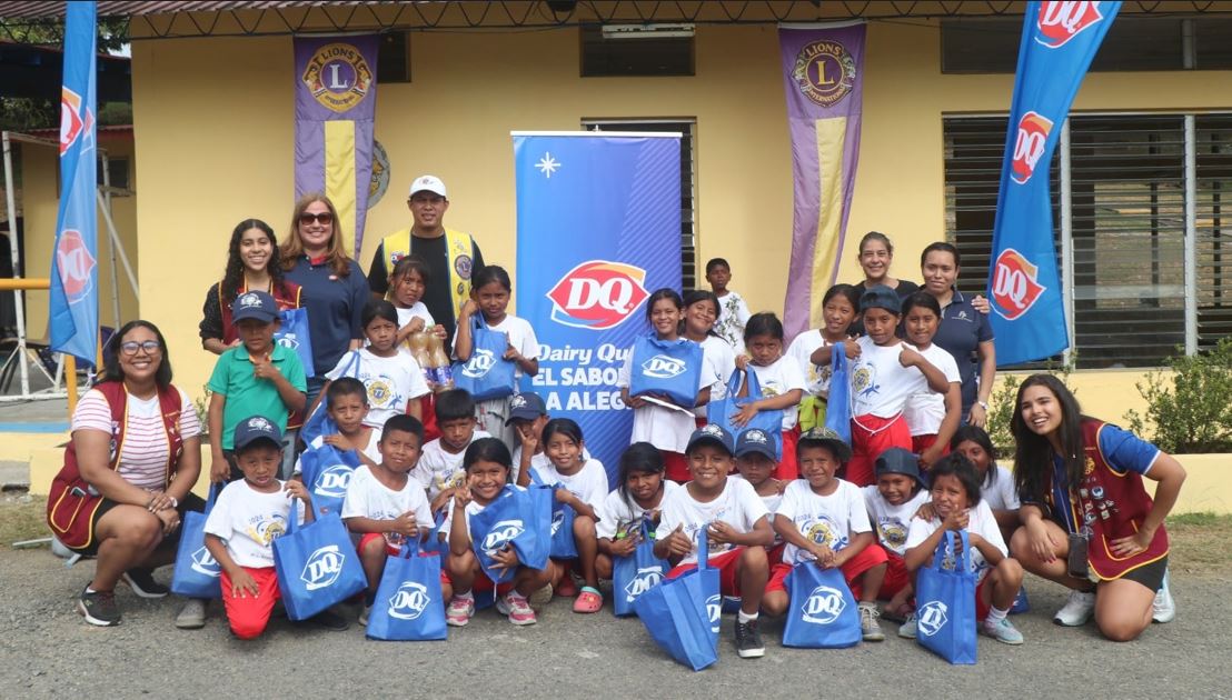 Dairy Queen: 65 aos de dulzura y compromiso en las colonias infantiles del club de leones de Panam