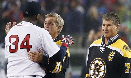 Equipos deportivos de Boston homenajearon a Big Papi