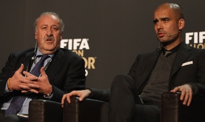 Del Bosque: He votado a Guardiola porque es espaol y ha ganado tres ttulos