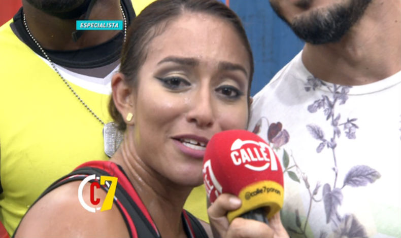 Jugadora de Calle 7 Panam, Denisse Becerra pierde un diente en competencia