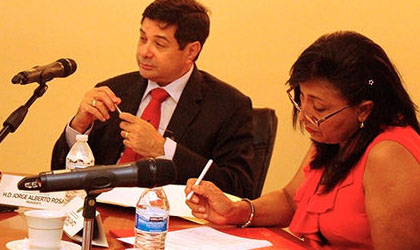 Diputado Jorge Alberto Rosas ofrece detalles sobre denuncias contra magistrados