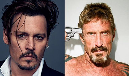 Johnny Depp interpretar al magnate John McAfee en King of the Jungle