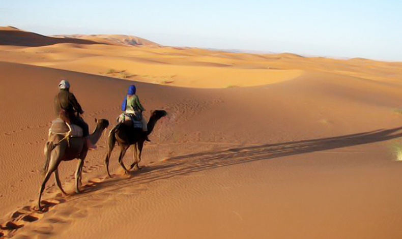 Conoce como era el desierto rabe antes
