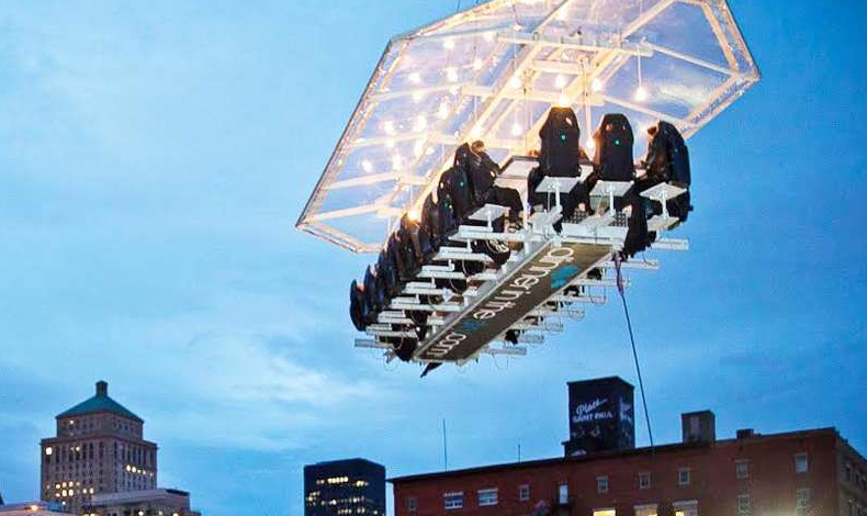Dinner in the Sky trae experiencias innovadoras