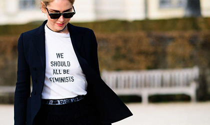 Mango cae en la tentacin de la T-Shirt feminista de Dior