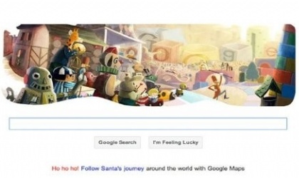 Google se une a la celebraci�n de la Navidad