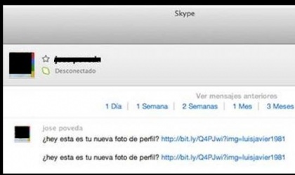 Nueva. Campaa de propagacin de Dorkbot a travs de Skype