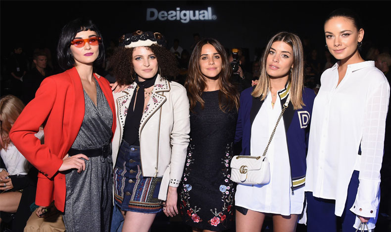 Macarena Garca y Dulceida estuvieron en el desfile de Desigual en Nueva York