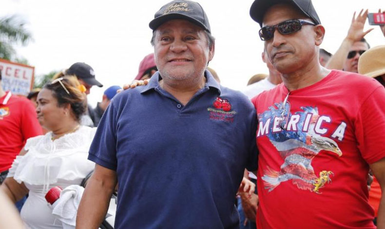 Durn y Blas Prez apoyan protesta de deportistas en Panam