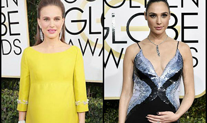 Mejores looks de embarazadas en los Golden Globes