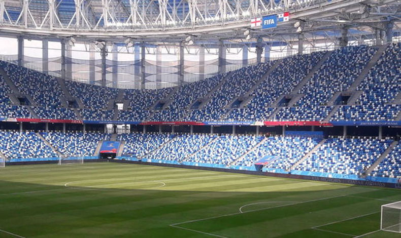 En el Nizhny Nvgorod Stadium se enfrentaran Panam e Inglaterra