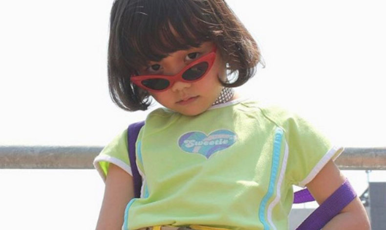 La nueva estrella de la moda tiene 6 aos de edad