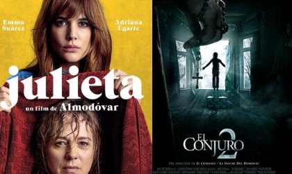 Estrenos para este fin de semana, El conjuro 2, Julieta