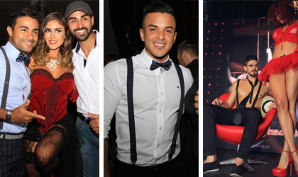 Famosos en el Cabaret
