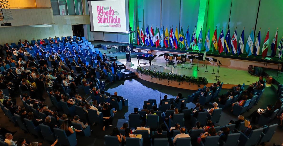 El Parlatino, fue el escenario de la gala inaugural del XVII Festival Internacional de Msica Acadmica Alfredo De Saint Malo