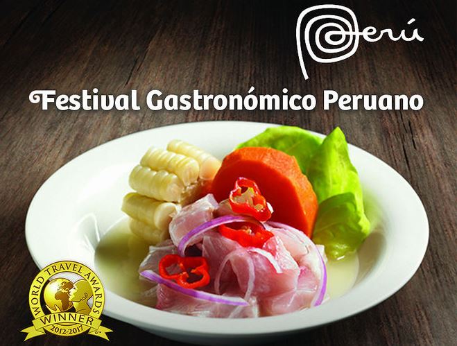 Este fin de semana no puedes perderte la tercera edición del Festival Gastronómico Peruano.
