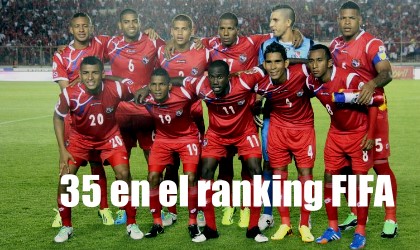 Panam sigue escalando posiciones en el ranking FIFA