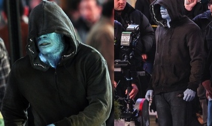 Imgenes de Electro en el set de The Amazing Spider-Man 2