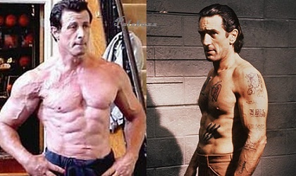 De Niro y Stallone negocian enfrentarse sobre el ring