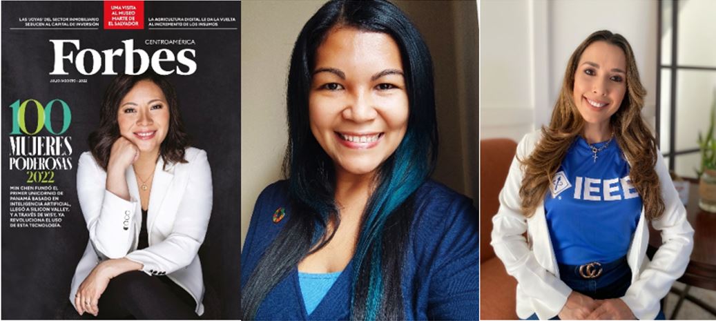 Científicas e ingenieras panameñas forman parte de las ‘100 Mujeres más poderosas 2022’ de Centroamérica, de ‘Forbes’