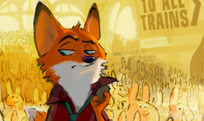 Revelan concept art de Zootopia, la nueva cinta de Disney