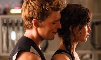 Imgenes. Katniss y Finnick en Los juegos del hambre: En llamas