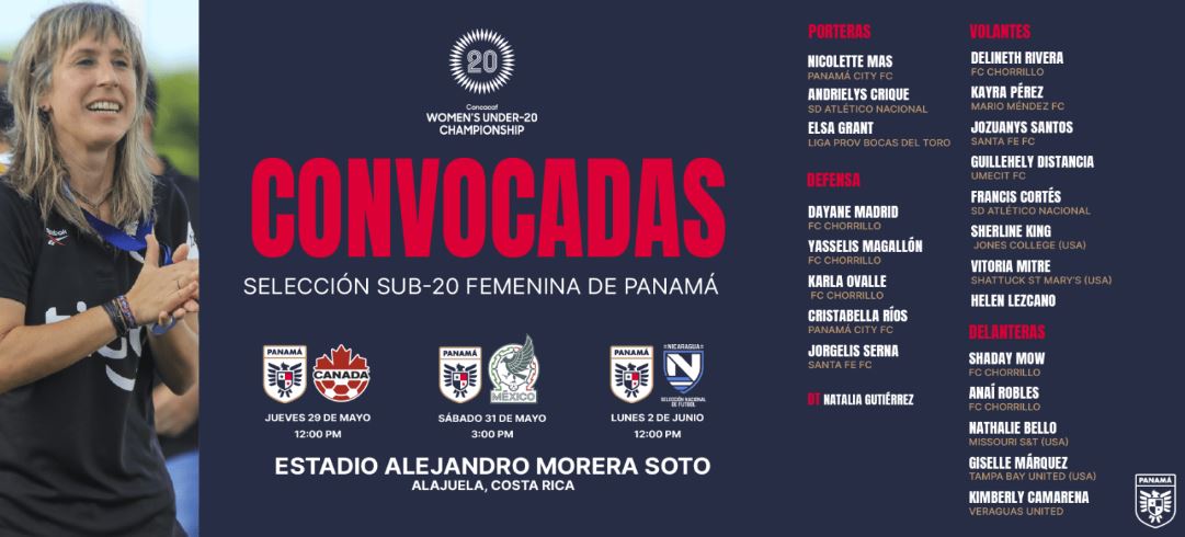 Panam Sub-20 Femenina est lista para alcanzar el sueo mundialista de Polonia 2026