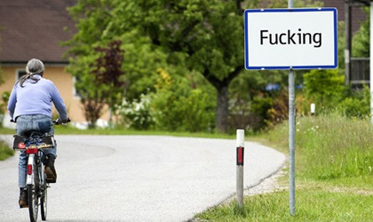 Sabas que hay un pueblo llamado 'Fucking'?