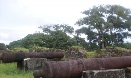 Hallaron los caones que se haba robado del Fuerte de San Lorenzo