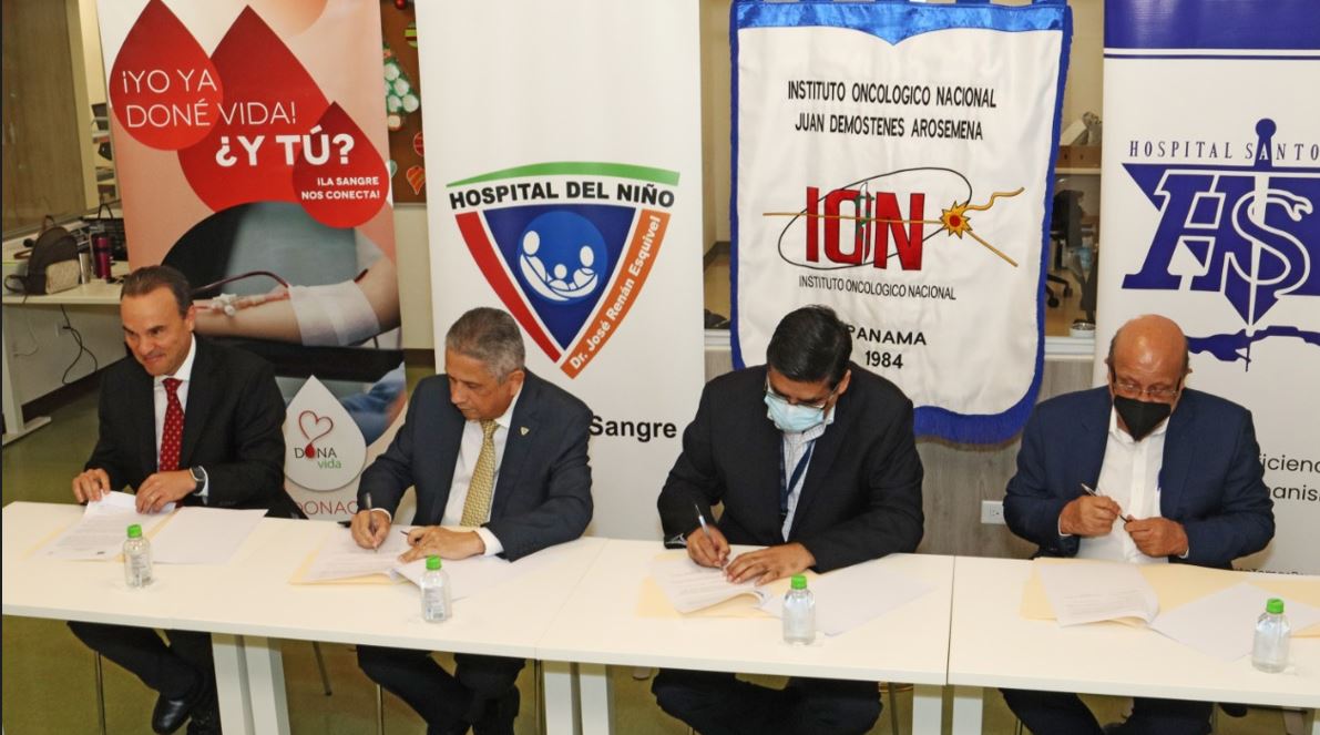 Fundacin Dona Vida firma convenio de colaboracin con el Instituto Oncolgico, Hospital Santo Toms y el Hospital Del Nio