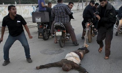 Fotos: Horror! As tratan a los traidores en Palestina