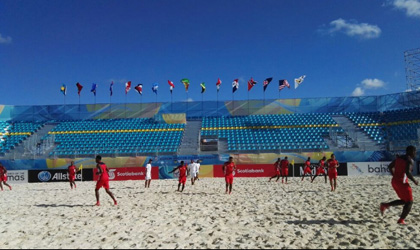 Hoy debuta la seleccin de Ftbol Playa ante Costa Rica