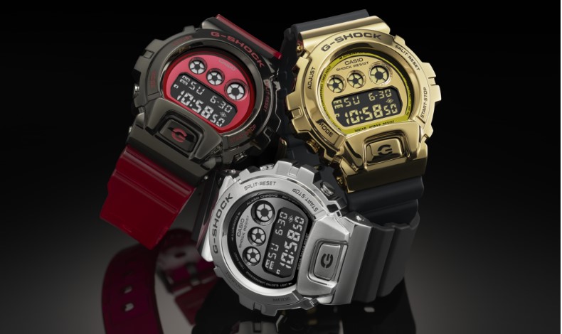 Casio incorpora un deslumbrante acabado metlico en nueva coleccin Aniversario de relojes G-SHOCK