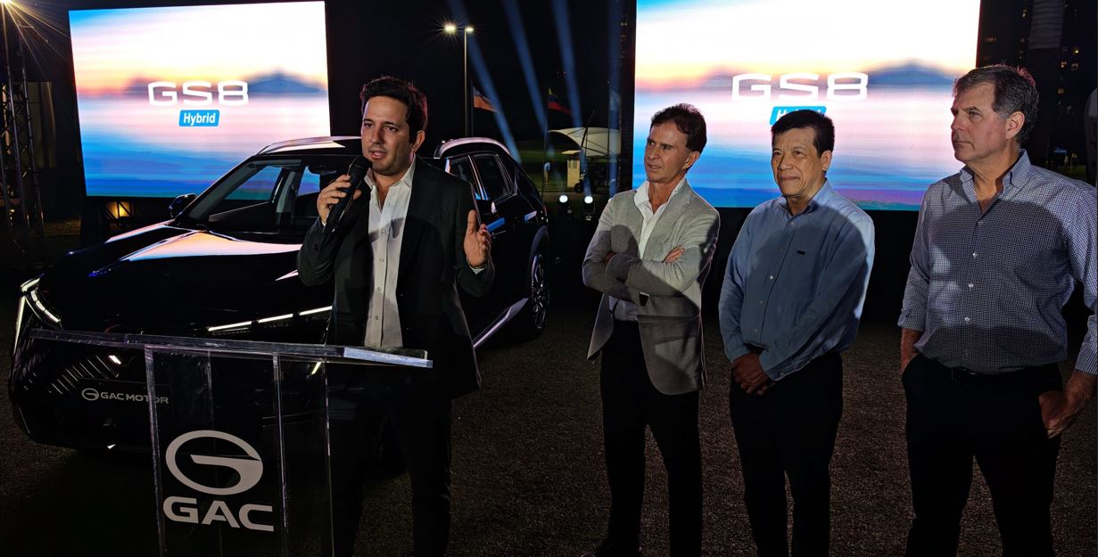 Con Fuegos artificiales Gac Motors anunci� su nueva generaci�n h�brida en Panam�